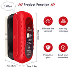 Car Glass Oil Film Remover with Cleaning Brush | Removes Oil Film, Water Spots, Grease & Wiper Marks | Clear Vision Windshield Cleaner