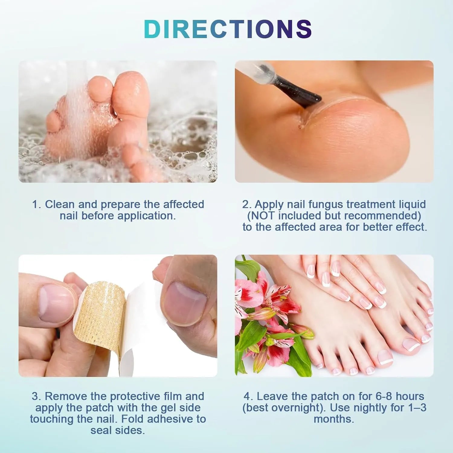 Fungal Nail Treatment Patches – Fast-Acting Antifungal Repair for Healthy Nails