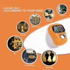 Mini Finger Ring Japa Counter | Digital Tally Counter for Meditation, Prayer & Chanting