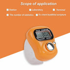 Mini Finger Ring Japa Counter | Digital Tally Counter for Meditation, Prayer & Chanting