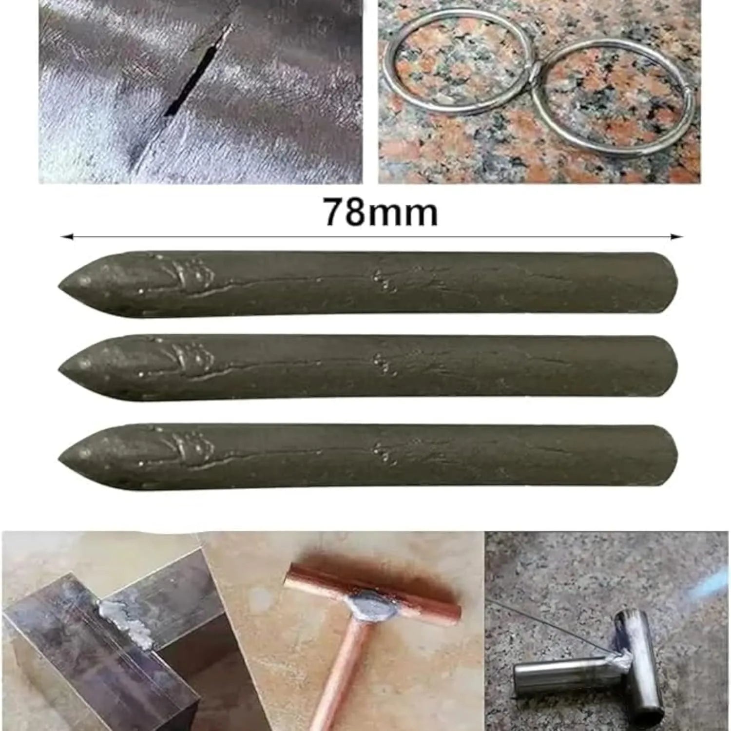 Low Temperature Universal Metal Welding Rod – Easy, Flux-Free, No Gas Needed