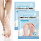 Goat Milk Exfoliating Foot Mask with Nicotinamide | Deep Moisturising & Dead Skin Removal Foot Mask