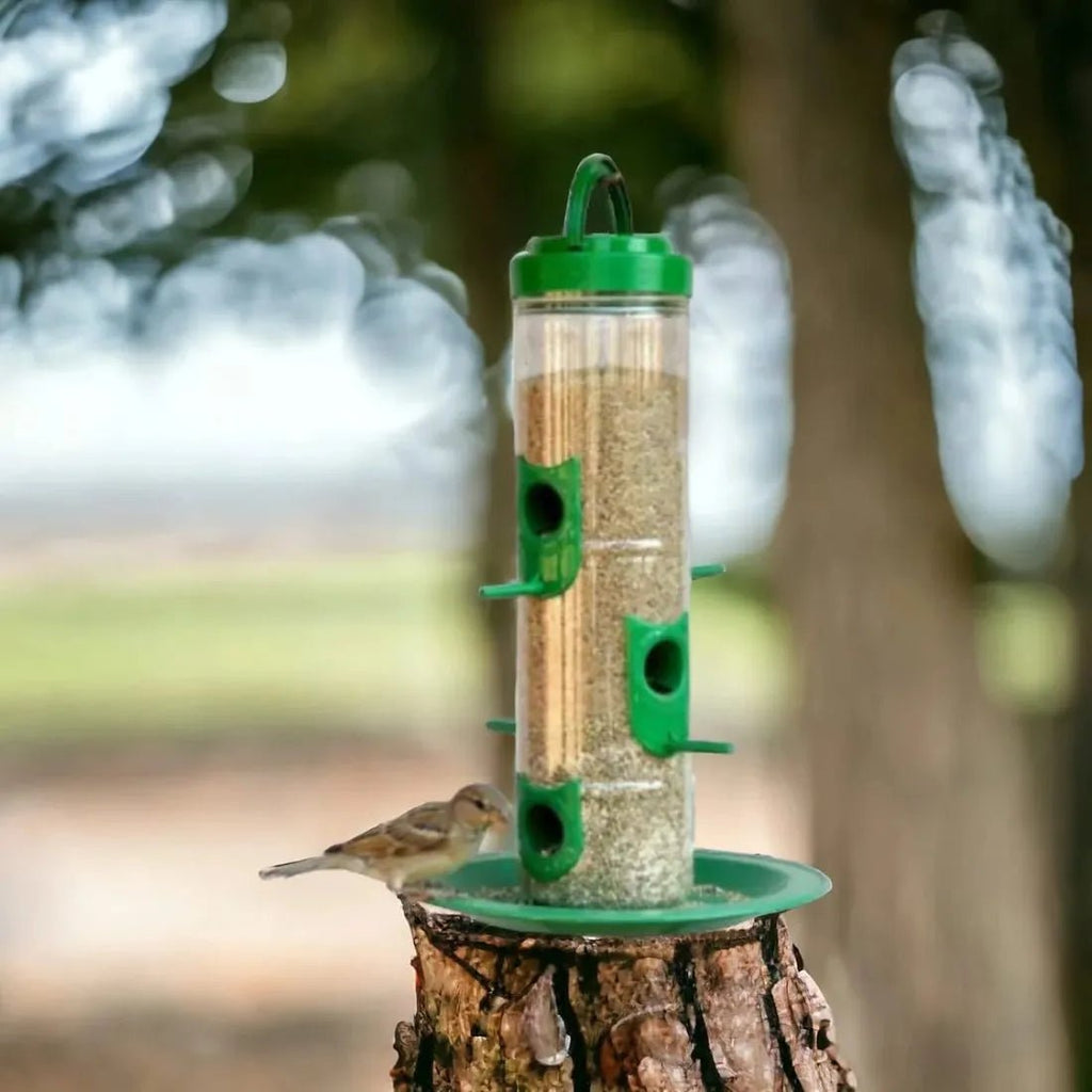 Durable Hanging Bird Feeder for Outdoor Use – Attracts Wild Birds
